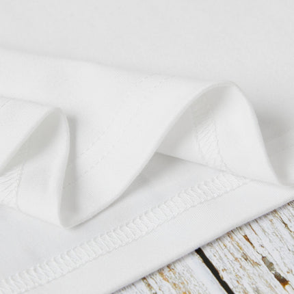 Sequin Heart Round Neck Short Sleeve T-Shirt