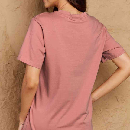 Simply Love Full Size BEING AWESOME IS EXHAUSTING Graphic Cotton Tee