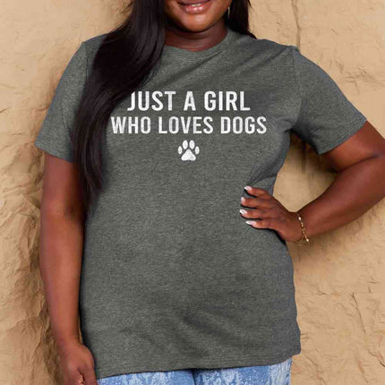 Simply Love Full Size Dog Paw Graphic Cotton T-Shirt