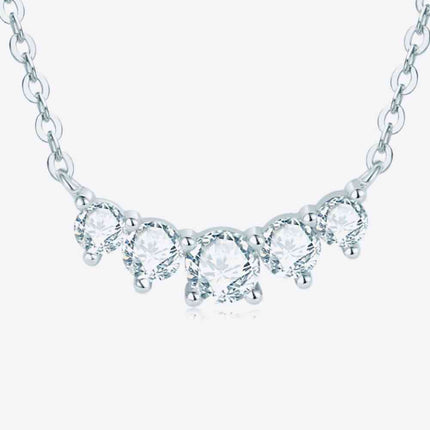 Moissanite Pendant Necklace