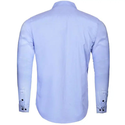 Men's Fashion Casual Business Long Sleeve Shirts