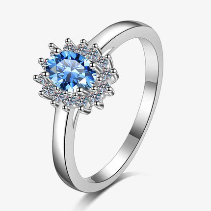 Adored On My Own Moissanite Ring