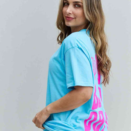 Sweet Claire "More Beach Days" Oversized Graphic T-Shirt - Vickie Lynn's