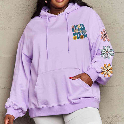 Simply Love Simply Love Full Size MAMA Graphic Dropped Shoulder Hoodie