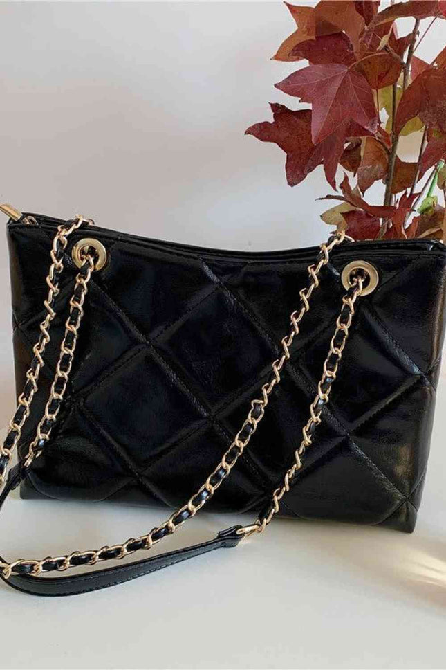 PU Leather Shoulder Bag