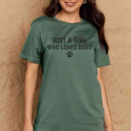 Simply Love Full Size Dog Paw Graphic Cotton T-Shirt