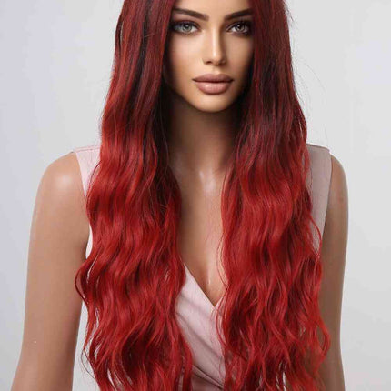 13*1" Full-Machine Wigs Synthetic Long Wave 27"
