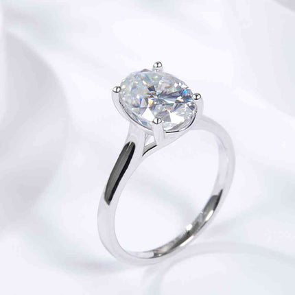2.5 Carat Moissanite Solitaire Ring
