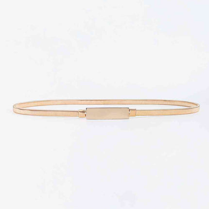 Elastic Iron Skinny Belt