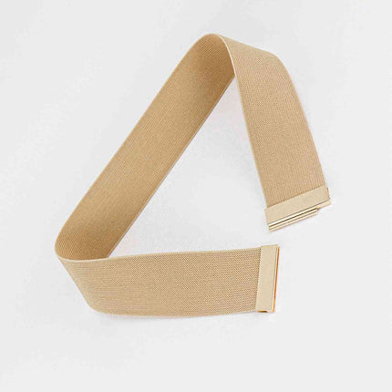 Alloy Buckle Elastic Belt