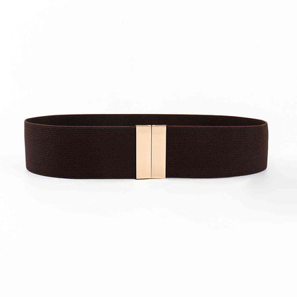 Alloy Buckle Elastic Belt
