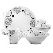 Modern Times 12 Piece Dinnerware Set