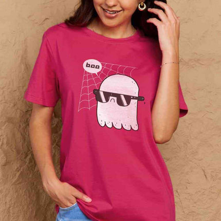 Simply Love Full Size BOO Graphic Cotton T-Shirt