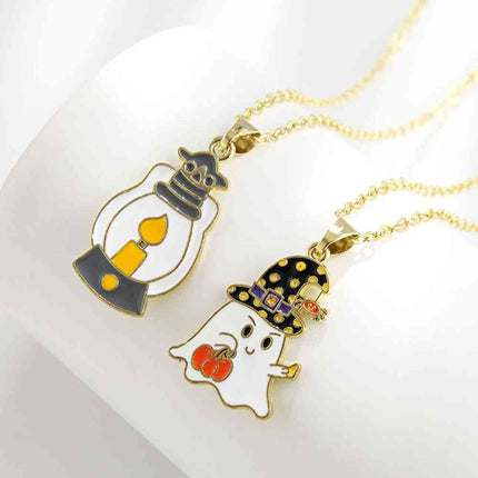Two-Piece Halloween Theme Necklace Set
