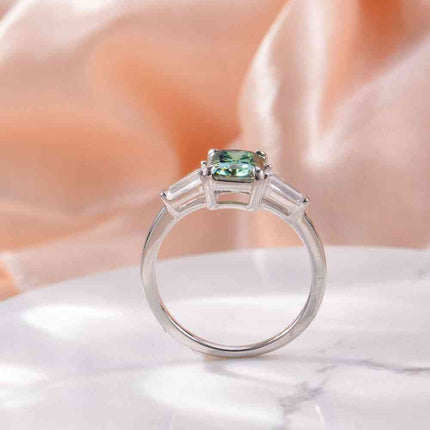 2 Carat Moissanite 925 Sterling Silver Ring