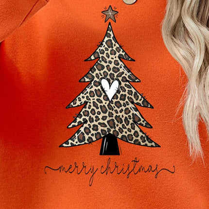 Christmas Tree Graphic Long Sleeve Sweatshirt - Vickie Lynn's