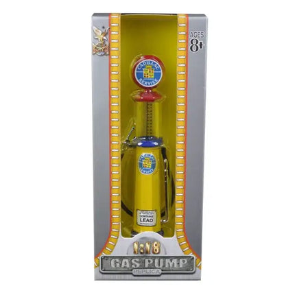 Cadillac Gasoline Vintage Gas Pump Cylinder 1/18 Diecast Replica by Road Signature