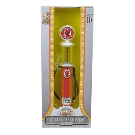Mohawk Gasoline Vintage Gas Pump Cylinder 1/18 Diecast Replica by Road Signature