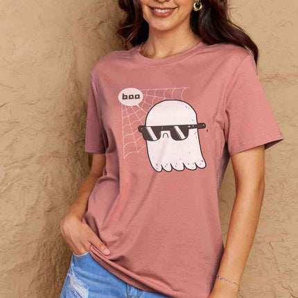 Simply Love Full Size BOO Graphic Cotton T-Shirt