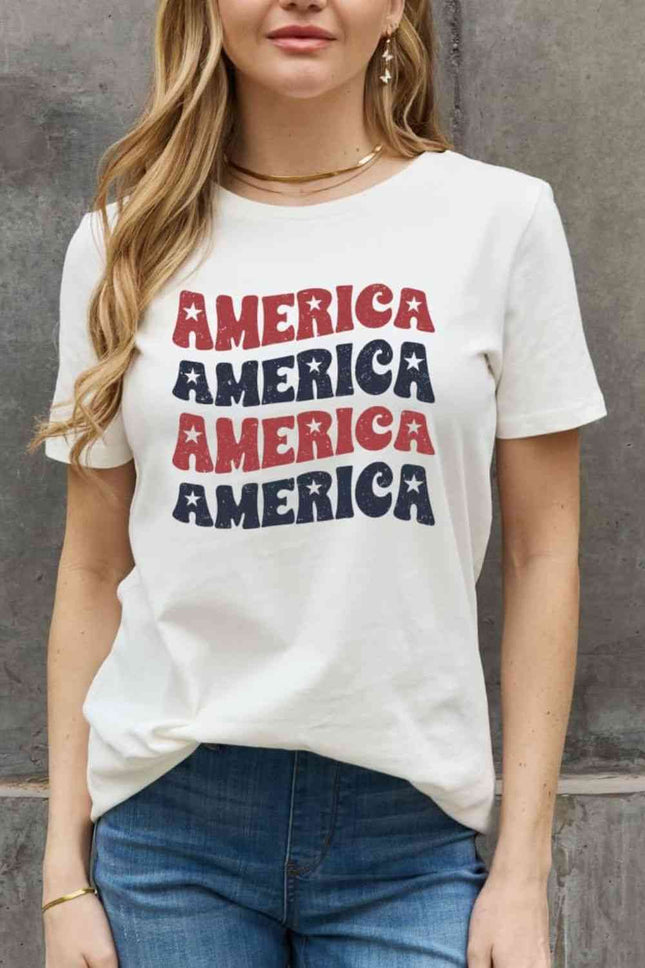 Simply Love AMERICA Graphic Cotton Tee