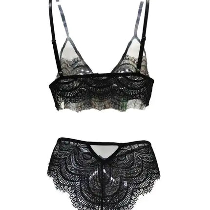 Camisón de encaje babydoll sexy para mujer 