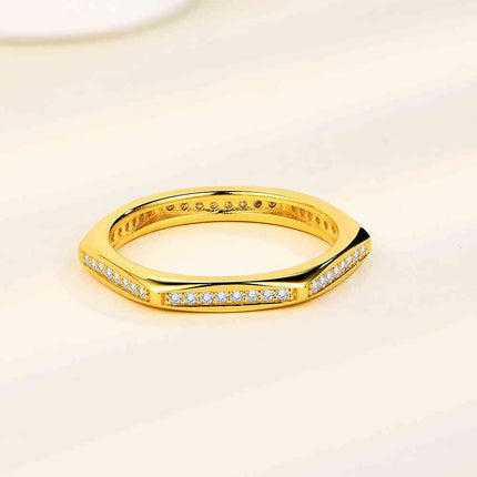 Moissanite 925 Sterling Silver Ring