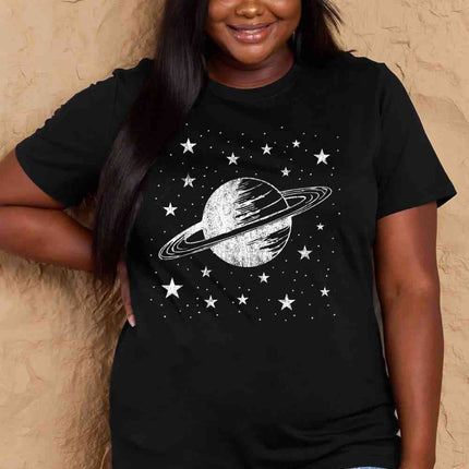 Simply Love Full Size Planet Graphic Cotton T-Shirt