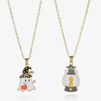Two-Piece Halloween Theme Necklace Set