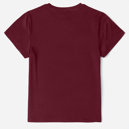 MAMA Round Neck Short Sleeve T-Shirt