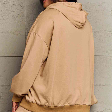 Simply Love Simply Love Full Size Dog Paw Slogan Graphic Hoodie