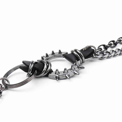 Punk Aluminium Chain Belt