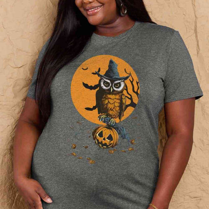 Simply Love Full Size Holloween Theme Graphic Cotton T-Shirt