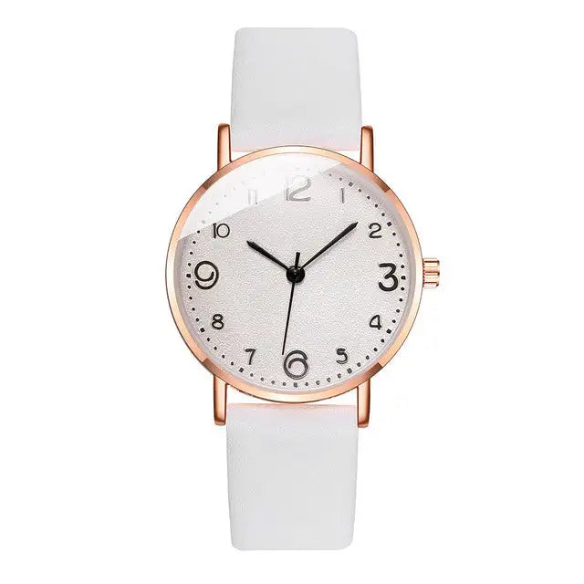 Reloj femenino Ins Wind ultrafino para mujer, esfera pequeña, estilo coreano, temperamento Simple, cinturón Multicolor, reloj para mujer