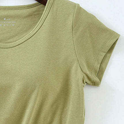 Round Neck Short Sleeve T-Shirt
