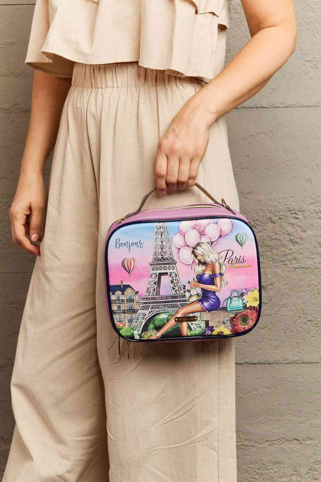 Nicole Lee USA Printed Handbag with Three Pouches - Vickie Lynn's