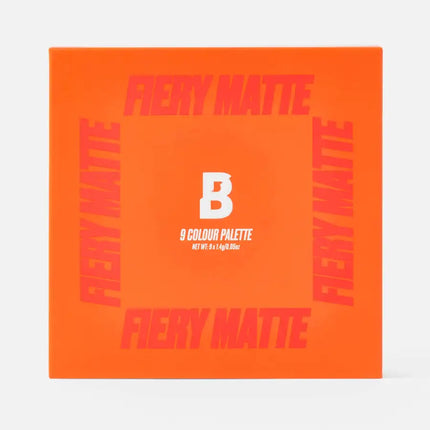 FIERY MATTE 9 COLOUR PALETTE