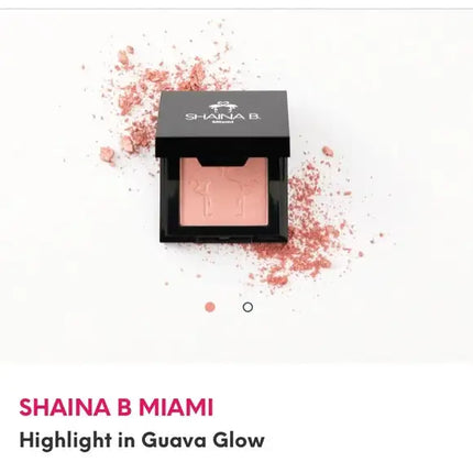 Shaina B Miami Highlighter In Guava Glow