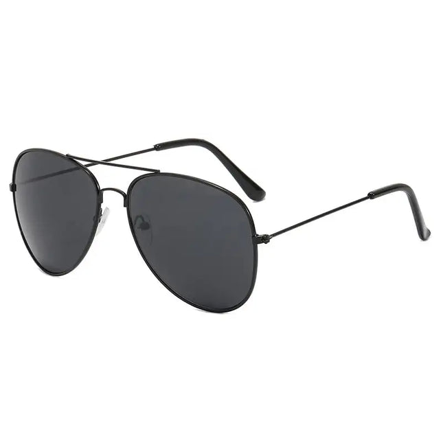 Gradient Color Oval Full Frame Sunglasses - Aviator Style