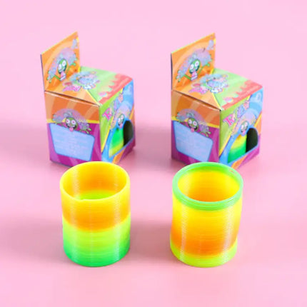 Childrens Rainbow Decompression Spring Coil (Similar to Slinky)