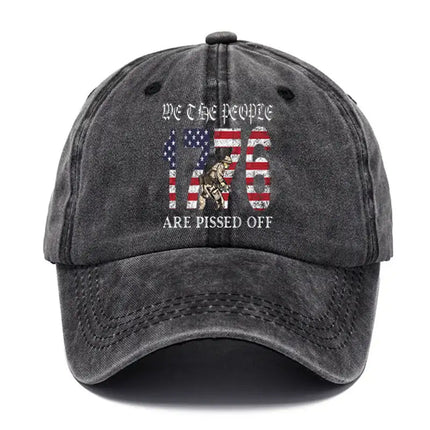 Simple Style Letter American Flag Curved Eaves Baseball Cap