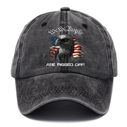 Simple Style Letter American Flag Curved Eaves Baseball Cap