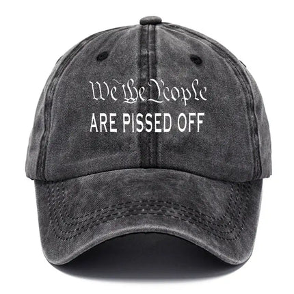 Simple Style Letter American Flag Curved Eaves Baseball Cap