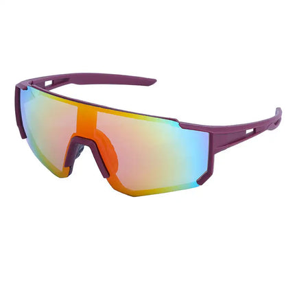 One Piece Lens Sports Riding Sunglasses