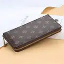 Vintage Pillow Shape  Long Zipper Wallet