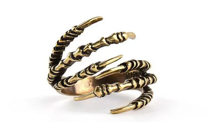 Mens Personality Eagle Claw Ring
