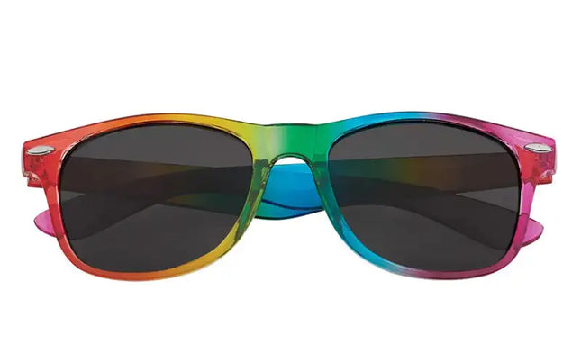 Retro Rainbow Pc Square Full Frame Womens Sunglasses