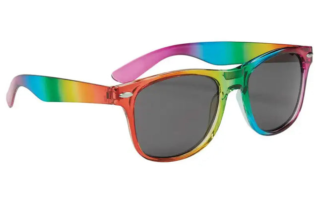 Retro Rainbow Pc Square Full Frame Womens Sunglasses