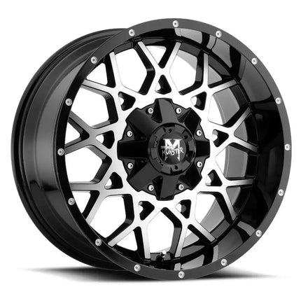 M14 Gloss Black Machined