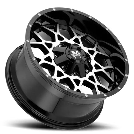 M14 Gloss Black Machined