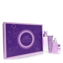 Perry Ellis 360 Set de regalo morado de Perry Ellis